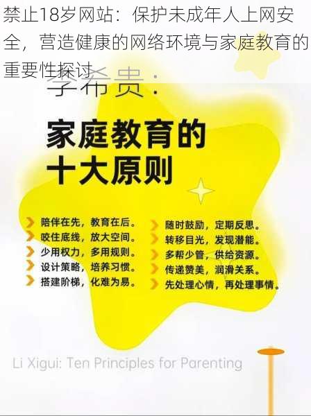 禁止18岁网站:保护未成年人上网安全,营造健康的网络环境与家庭教育的重要性探讨