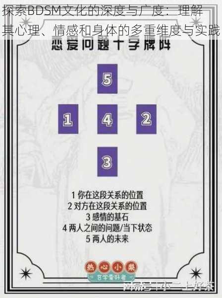 探索BDSM文化的深度与广度:理解其心理、情感和身体的多重维度与实践