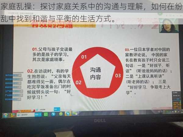 家庭乱操:探讨家庭关系中的沟通与理解,如何在纷乱中找到和谐与平衡的生活方式。
