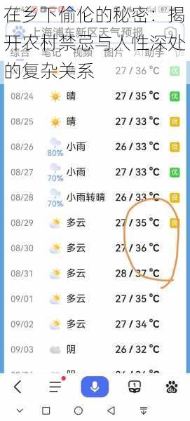 在乡下偷伦的秘密:揭开农村禁忌与人性深处的复杂关系