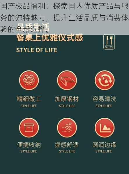 国产极品福利:探索国内优质产品与服务的独特魅力,提升生活品质与消费体验的全新选择。