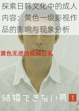 探索日韩文化中的成人内容:黄色一级影视作品的影响与现象分析