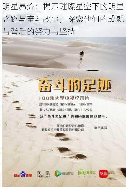 明星昴流：揭示璀璨星空下的明星之路与奋斗故事，探索他们的成就与背后的努力与坚持