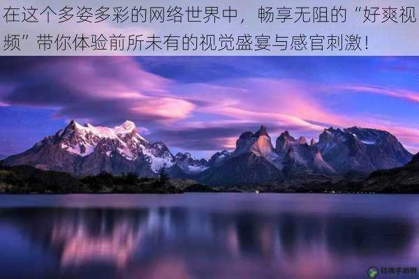 在这个多姿多彩的网络世界中，畅享无阻的“好爽视频”带你体验前所未有的视觉盛宴与感官刺激！