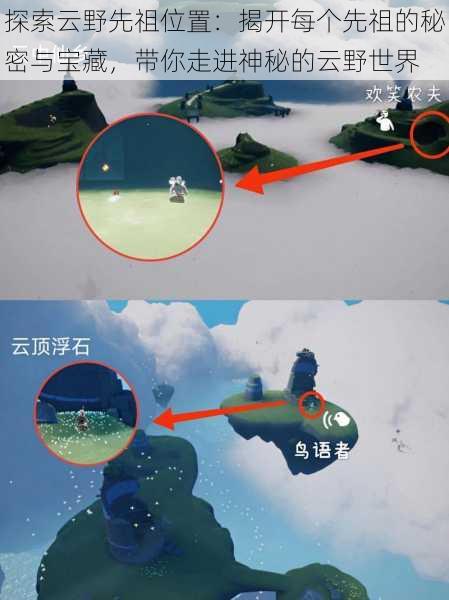 探索云野先祖位置：揭开每个先祖的秘密与宝藏，带你走进神秘的云野世界