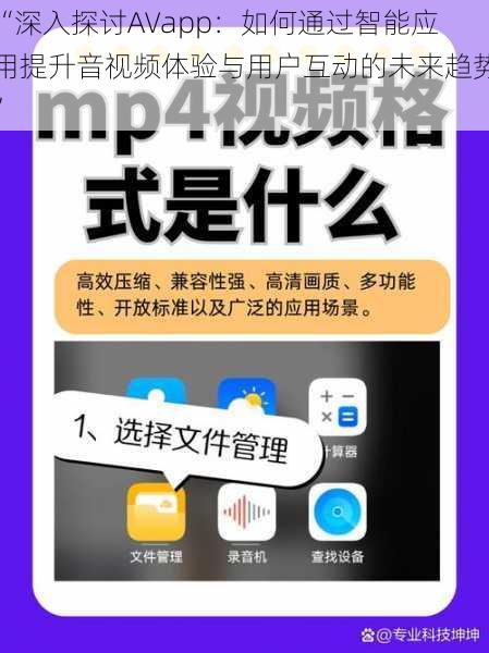“深入探讨AVapp：如何通过智能应用提升音视频体验与用户互动的未来趋势”