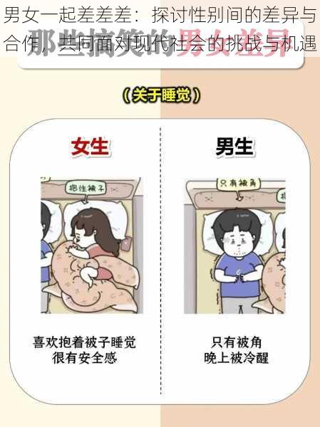 男女一起差差差:探讨性别间的差异与合作,共同面对现代社会的挑战与机遇