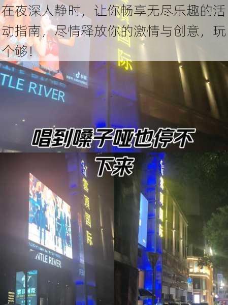 在夜深人静时，让你畅享无尽乐趣的活动指南，尽情释放你的激情与创意，玩个够！