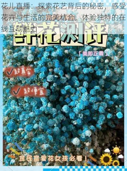 花儿直播:探索花艺背后的秘密,感受花卉与生活的完美结合,体验独特的在线互动魅力