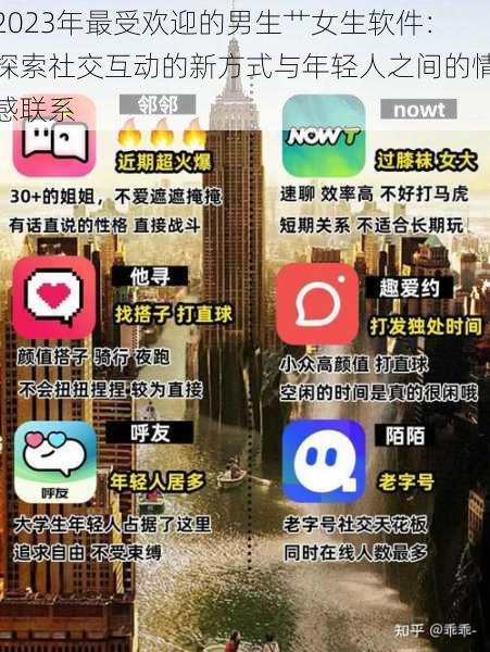 2023年最受欢迎的男生艹女生软件:探索社交互动的新方式与年轻人之间的情感联系