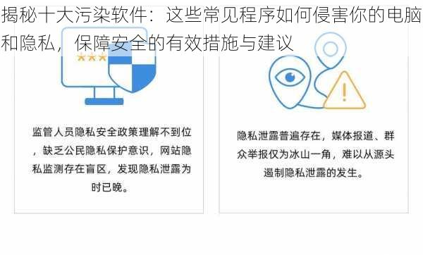 揭秘十大污染软件:这些常见程序如何侵害你的电脑和隐私,保障安全的有效措施与建议