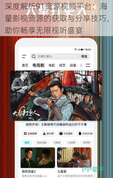 深度解析91资源视频平台:海量影视资源的获取与分享技巧,助你畅享无限视听盛宴