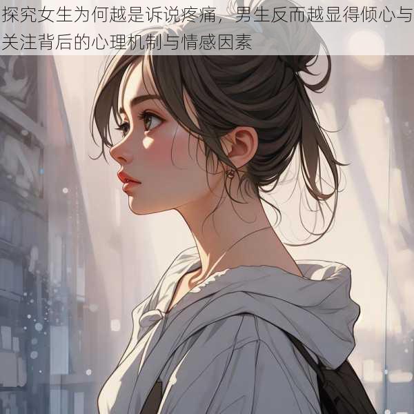 探究女生为何越是诉说疼痛,男生反而越显得倾心与关注背后的心理机制与情感因素