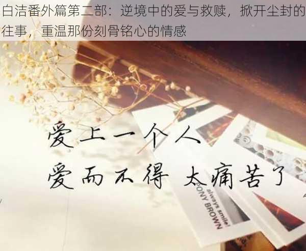 白洁番外篇第二部:逆境中的爱与救赎,掀开尘封的往事,重温那份刻骨铭心的情感