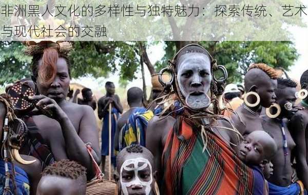 非洲黑人文化的多样性与独特魅力:探索传统、艺术与现代社会的交融