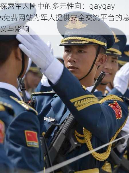 探索军人圈中的多元性向:gaygays免费网站为军人提供安全交流平台的意义与影响