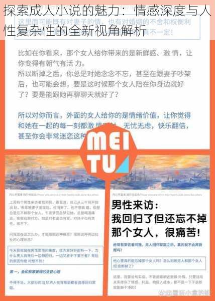 探索成人小说的魅力:情感深度与人性复杂性的全新视角解析
