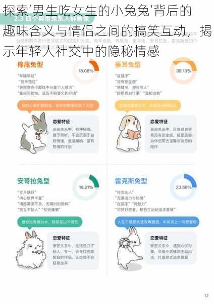 探索‘男生吃女生的小兔兔’背后的趣味含义与情侣之间的搞笑互动,揭示年轻人社交中的隐秘情感