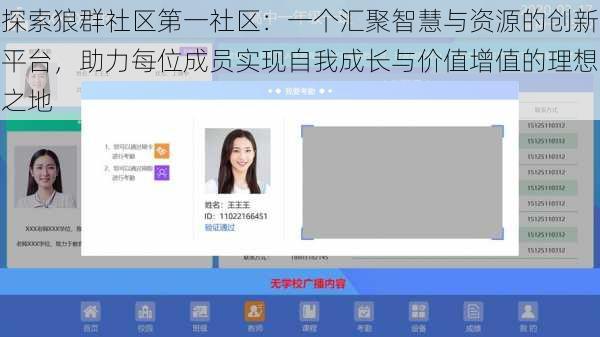 探索狼群社区第一社区:一个汇聚智慧与资源的创新平台,助力每位成员实现自我成长与价值增值的理想之地