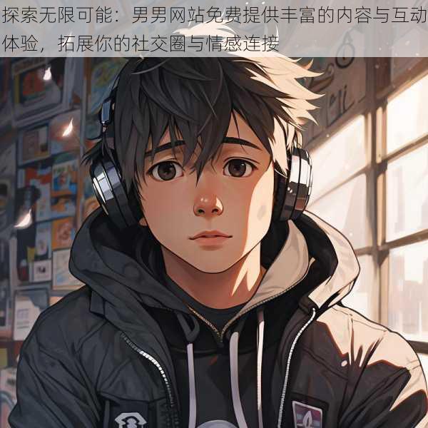 探索无限可能：男男网站免费提供丰富的内容与互动体验，拓展你的社交圈与情感连接