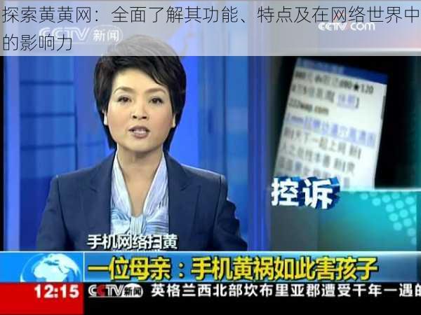 探索黄黄网:全面了解其功能、特点及在网络世界中的影响力