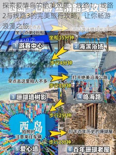 探索爱情岛的绝美风景:线路1、线路2与线路3的完美旅行攻略,让你畅游浪漫之旅