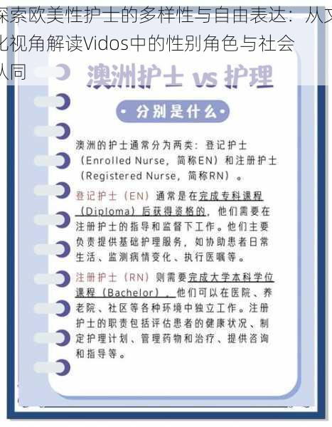 探索欧美性护士的多样性与自由表达:从文化视角解读Vidos中的性别角色与社会认同