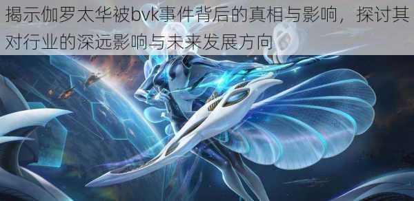 揭示伽罗太华被bvk事件背后的真相与影响,探讨其对行业的深远影响与未来发展方向