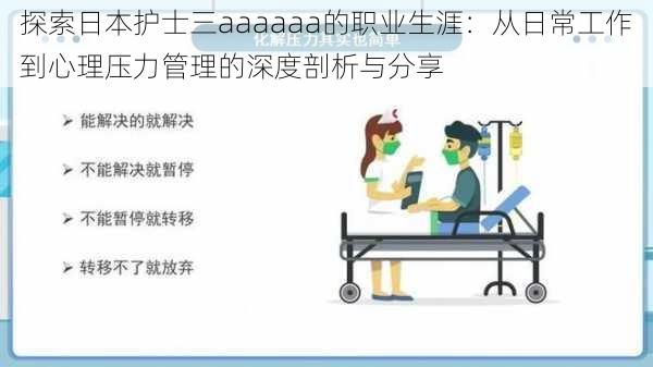 探索日本护士三aaaaaa的职业生涯:从日常工作到心理压力管理的深度剖析与分享