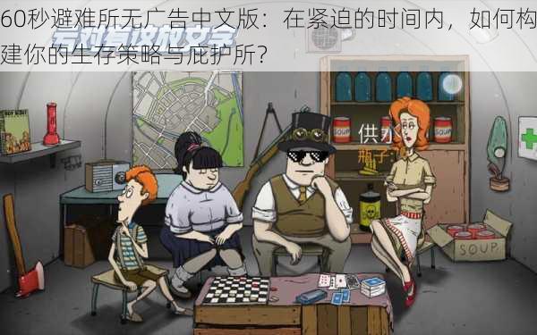 60秒避难所无广告中文版:在紧迫的时间内,如何构建你的生存策略与庇护所?