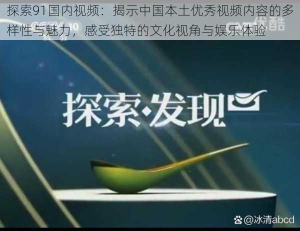 探索91国内视频:揭示中国本土优秀视频内容的多样性与魅力,感受独特的文化视角与娱乐体验