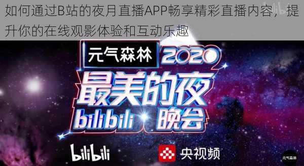 如何通过B站的夜月直播APP畅享精彩直播内容,提升你的在线观影体验和互动乐趣
