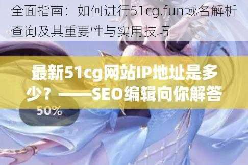 全面指南:如何进行51cg.fun域名解析查询及其重要性与实用技巧