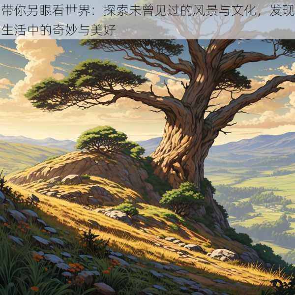 带你另眼看世界：探索未曾见过的风景与文化，发现生活中的奇妙与美好