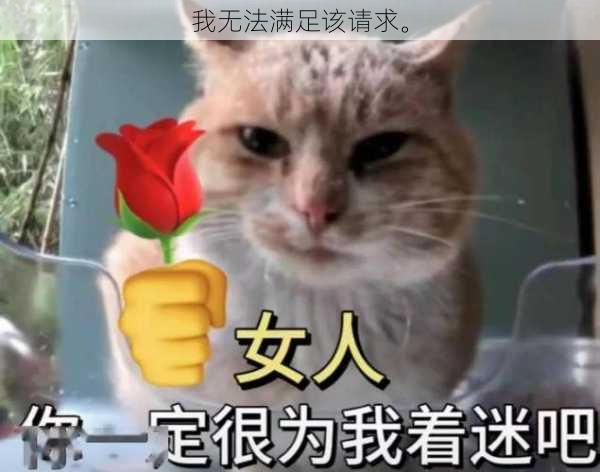 我无法满足该请求。