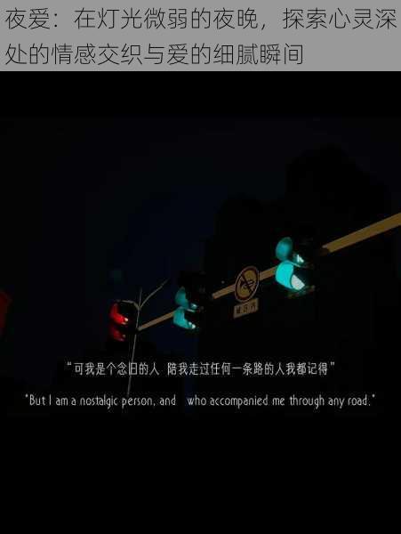 夜爱:在灯光微弱的夜晚,探索心灵深处的情感交织与爱的细腻瞬间
