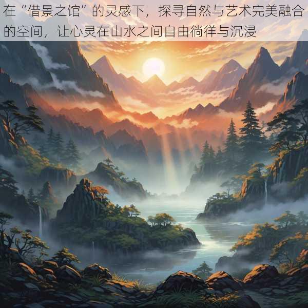在“借景之馆”的灵感下,探寻自然与艺术完美融合的空间,让心灵在山水之间自由徜徉与沉浸